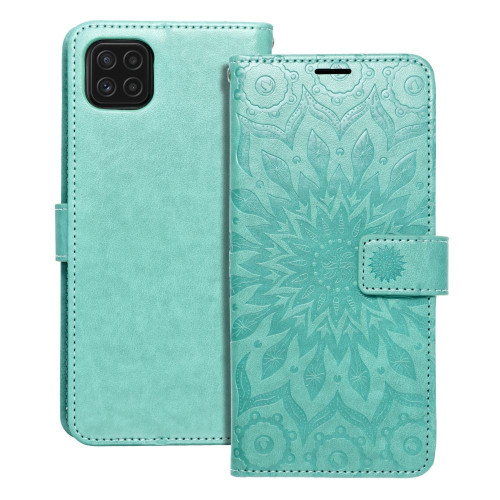 MEZZO Puzdro na knihy pre SAMSUNG A22 5G mandala green