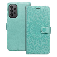 MEZZO Puzdro na knihy pre SAMSUNG A23 5G mandala green