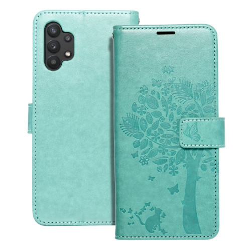 MEZZO Puzdro na knihy pre SAMSUNG A32 5G stromovo zelené