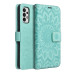 MEZZO Puzdro na knihy pre SAMSUNG A32 LTE ( 4G ) mandala green
