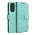 MEZZO Puzdro na knihy pre SAMSUNG A33 5G mandala green