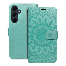 MEZZO Puzdro na knihy pre SAMSUNG A35 5G mandala green