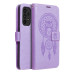 MEZZO Puzdro na knihy pre SAMSUNG A52 5G / A52 LTE ( 4G ) / A52s 5G dreamcatcher fialové