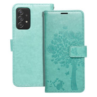 MEZZO Puzdro na knihy pre SAMSUNG A52 5G / A52 LTE ( 4G ) / A52s 5G tree green