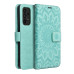 MEZZO Puzdro na knihy pre SAMSUNG A53 5G mandala green