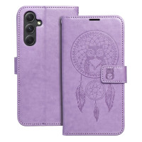 MEZZO Puzdro na knihy pre SAMSUNG A54 5G dreamcatcher fialové