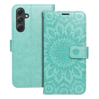 MEZZO Puzdro na knihy pre SAMSUNG A54 5G mandala green