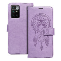MEZZO Puzdro na knihy pre XIAOMI Redmi 10 / 10 2022 dreamcatcher fialové