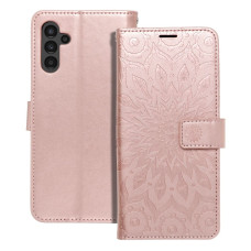 MEZZO Puzdro typu kniha pre SAMSUNG A13 5G / A04S mandala rose gold
