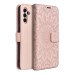 MEZZO Puzdro typu kniha pre SAMSUNG A13 5G / A04S mandala rose gold