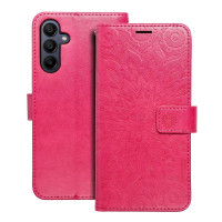 MEZZO Puzdro typu kniha pre SAMSUNG A15 4G / A15 5G mandala magenta