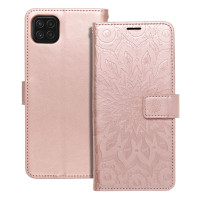 MEZZO Puzdro typu kniha pre SAMSUNG A22 5G mandala rose gold