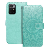 MEZZO Puzdro typu kniha pre XIAOMI Redmi 10 / 10 2022 mandala green
