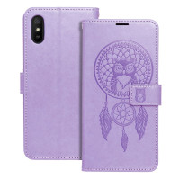 MEZZO Puzdro typu kniha pre XIAOMI Redmi 9AT / Redmi 9A dreamcatcher fialové