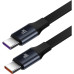 Nabíjačka do auta BASEUS s navíjacím káblom 2 x typ C 3A 33W CCTX-CC čierna