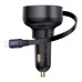 Nabíjačka do auta BASEUS typ C + navíjací kábel Lightning PD3.0 QC4.0 3A 55W CCTXP-CC / C00057803111-00 čierna