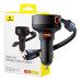 Nabíjačka do auta BASEUS USB A + výsuvný kábel 2v1 Typ C / Lightning PC3.0 QC4.0 3A 60W CCTXP-UCL čierna