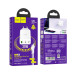 Nabíjačka HOCO 2 x typ C + USB A + kábel Typ C na Lightning PD QC3.0 3A 35W N33 biela
