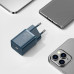 Nástenná nabíjačka BASEUS typu C + kábel typu C na Lightning PD QC3.0 3A 20W TZCCSUP-B03 modrá