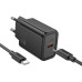 Nástenná nabíjačka HOCO typ C + kábel typ C na Lightning PD QC 20W N60 čierna