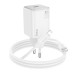 Nástenná nabíjačka HOCO typu C + kábel typu C na Lightning QC PD 20W N40 biela