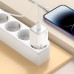 Nástenná nabíjačka HOCO typu C + kábel typu C na Lightning QC PD 20W N40 biela