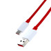 ONEPLUS originálny kábel USB A na typ C 4A D301 1 m červený voľne ložený