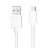 OPPO originálny kábel USB A na typ C 3A DL143 1 m biely voľne ložený