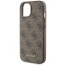 Originálne puzdro GUESS GUHCP15SG4GFBR pre iPhone 15 (4G Metal Logo / brown)