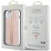 Originálne puzdro GUESS GUHCP15SH4PSEGP pre iPhone 15 (4G Gold Stripe / pink)