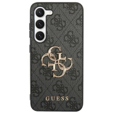 Originálne puzdro GUESS GUHCS24L4GMGGR pre Samsung S24 Ultra (Leather 4G Metal Logo / black)