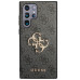 Originálne puzdro GUESS GUHCS24L4GMGGR pre Samsung S24 Ultra (Leather 4G Metal Logo / black)