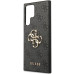 Originálne puzdro GUESS GUHCS24L4GMGGR pre Samsung S24 Ultra (Leather 4G Metal Logo / black)