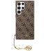 Originálne puzdro GUESS GUHCS24LGF4GBR pre Samsung S24 Ultra (4G Charm / brown)