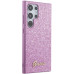 Originálne puzdro GUESS GUHCS24LHGGSHU pre Samsung S24 Ultra (Glitter Script / purple)
