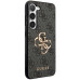 Originálne puzdro GUESS GUHCS24M4GMGGR pre Samsung S24 Plus (Leather 4G Metal Logo / black)