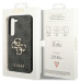 Originálne puzdro GUESS GUHCS24M4GMGGR pre Samsung S24 Plus (Leather 4G Metal Logo / black)