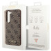 Originálne puzdro GUESS GUHCS24MG4GFBR pre Samsung S24 Plus (Classic logo / hnedé)