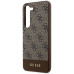 Originálne puzdro GUESS GUHCS24MG4GLBR pre SAMSUNG S24 Plus (4G Bottom Stripe / brown)