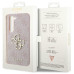 Originálne puzdro GUESS GUHCS24S4GMGPI pre Samsung S24 (Leather 4G Metal Logo / pink)