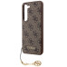 Originálne puzdro GUESS GUHCS24SGF4GBR pre Samsung S24 (4G Charm / brown)