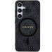 Originálne puzdro GUESS GUHCS24SGF4GGR pre Samsung S24 (kompatibilné s Magsafe / 4G Ring classic logo / black)