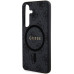 Originálne puzdro GUESS GUHCS24SGF4GGR pre Samsung S24 (kompatibilné s Magsafe / 4G Ring classic logo / black)