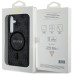 Originálne puzdro GUESS GUHCS24SGF4GGR pre Samsung S24 (kompatibilné s Magsafe / 4G Ring classic logo / black)
