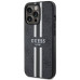 Originálne puzdro GUESS GUHMP13LP4RPSK pre iPhone 13 PRO (kompatibilné s Magsafe 4G Printed Stripes / black)