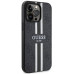 Originálne puzdro GUESS GUHMP13LP4RPSK pre iPhone 13 PRO (kompatibilné s Magsafe 4G Printed Stripes / black)