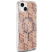 Originálne puzdro GUESS GUHMP15SHGCUSTGW pre iPhone 15 Plus (kompatibilné s Magsafe / IML GCUBE / hnedé)