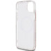 Originálne puzdro GUESS GUHMP15SHGCUSTGW pre iPhone 15 Plus (kompatibilné s Magsafe / IML GCUBE / hnedé)