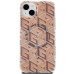Originálne puzdro GUESS GUHMP15SHGCUSTGW pre iPhone 15 Plus (kompatibilné s Magsafe / IML GCUBE / hnedé)