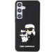 Originálne puzdro KARL LAGERFELD KLHCS24S3DRKCNK pre SASMSUNG S24 (3D RUBBER KC NFT) čierne